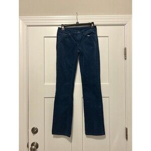 Patagonia Organic Stretch Cotton Corduroy Pants Deep Teal Blue Women's Size 25